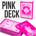 (image for) Bicycle Hot Pink Deck Playing Cards by Magic Makers