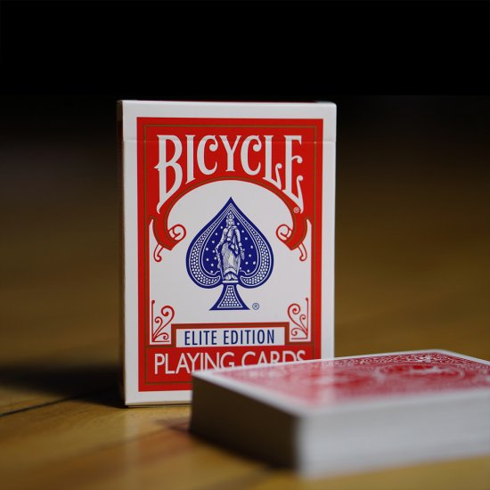 (image for) Bicycle Elite Edition Playing Cards (Red) - Click Image to Close
