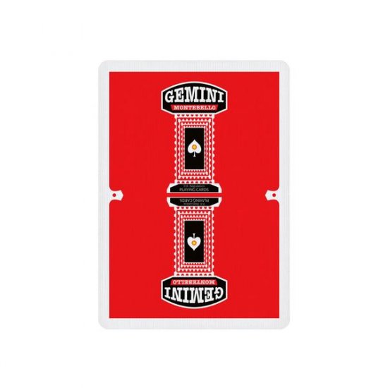 (image for) Gemini Casino Red Playing Cards - Click Image to Close