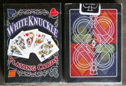 (image for) White Knuckle Playing Cards (2-10 Red Back)