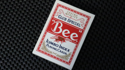 (image for) Cards Bee Poker Jumbo Index (Red)