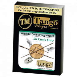 (image for) Magnetic Coin Strong Magnet 50 cents Euro (E0019) by Tango - Trick