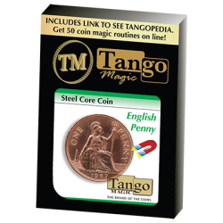 (image for) Steel Core Coin English Penny (D0031) by Tango - Trick
