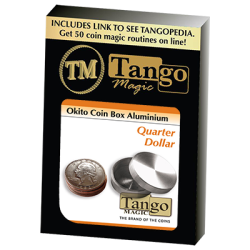 (image for) Okito Coin Box Aluminum Quarter(A0003) by Tango-Trick