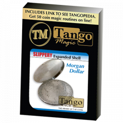 (image for) Slippery Expanded Shell (Morgan Silver Dollar) by Tango (D0092)