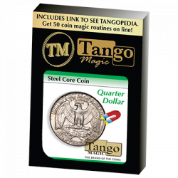 (image for) Steel Core Coin US Quarter Dollar (D0030) by Tango -Trick