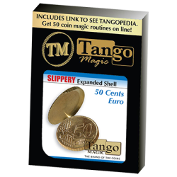 (image for) Slippery Expanded Shell (50 Cent Euro Coin) by Tango-Trick (E0070)