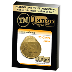 (image for) Stretched Coin 50 cents Euro by Tango - Trick (E0074)