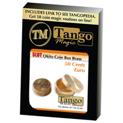 (image for) Slot Okito Coin Box Brass 50cent Euro by Tango -Trick (B0016)