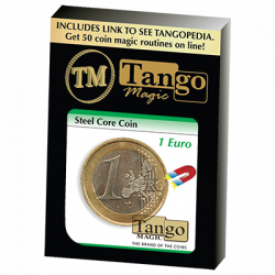 (image for) Steel Core Coin 1 Euro by Tango - Trick (E0023)