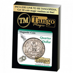 (image for) Magnetic Coin D0026(Quarter Dollar) by Tango - Trick