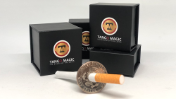 (image for) Cigarette Through Half Dollar (One Sided) (D0014)by Tango - Trick