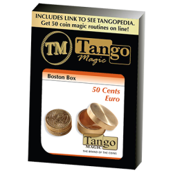 (image for) Boston Coin Box Brass (50 cents Euro) by Tango - Trick (B0006)