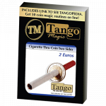(image for) Cigarette Through 2 Euros (E0013) (Two Sided) - Trick