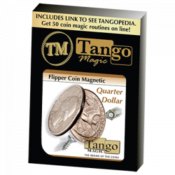 (image for) Flipper Coin Magnetic Quarter Dollar (D0043)by Tango - Trick