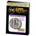 (image for) Folding Coin Quarter (D0021) (Traditional) by Tango Magic - Trick (D0021)