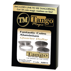 (image for) Fantasic Coins Quarter Dollar Aluminum (A0011) (Made with Real Coins) by Tango-Trick