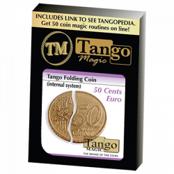 (image for) Folding Coin (E0038) (50 Cent Euro, Internal System) by Tango - Trick