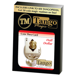 (image for) Coin Thru Card (Half Dollar) (D0016) Tango