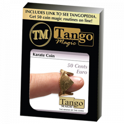 (image for) Karate Coin 50 Cents Euro by Tango Magic - Trick (E0060)