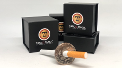 (image for) Cigarette Through Half Dollar (Two Sided) (D0015)by Tango - Trick