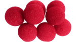 (image for) Mini Super Soft Sponge Ball (Red) Bag of 8 from Magic by Gosh