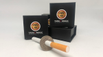 (image for) Cigarette Thru Quarter (One Sided) D0013 by Tango Magic - Trick