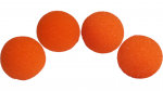 (image for) 1.5 inch Super Soft Sponge Balls (Orange) Pack of 4 from Magic by Gosh