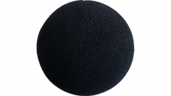 (image for) 4 inch Super Soft Sponge Ball (Black) from Magic by Gosh (1 each)