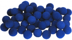 (image for) 2 inch Super Soft Sponge Ball (Blue) Bag of 50 from Magic by Gosh