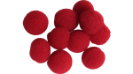 (image for) Micro Regular Sponge Ball (Red) Bag of 10 from Magic by Gosh