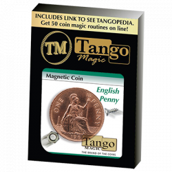 (image for) Magnetic Coin English Penny (D0027)by Tango - Trick