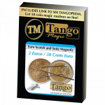 (image for) Magnetic Scotch and Soda 2 Euro and 50 cent Euro by Tango -Trick (E0077)