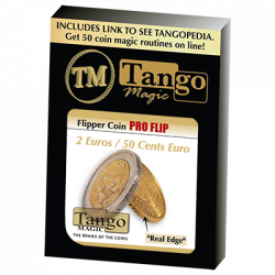 (image for) Flipper Coin Pro 2 Euro/50 cent Euro by Tango -Trick (E0079)