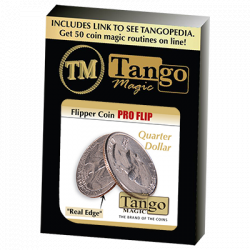 (image for) Flipper coin Pro Flip Quarter dollar (D0105) by Tango