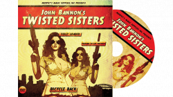 (image for) Twisted Sisters 2.0 (Gimmicks and Online Instructions) Mandolin Card by John Bannon - Trick