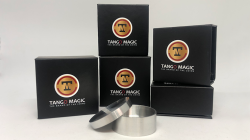 (image for) Okito Coin Box (Aluminum w/DVD)(A0026) One Dollar by Tango Magic - Tricks