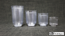 (image for) Diminishing Milk Glasses (multum in Parvo) by Mr. Magic