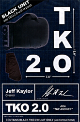 (image for) TKO 2.0 Gimmick only (Black) by Jeff Kaylor - Trick