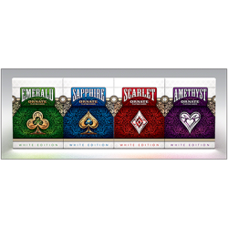 (image for) ORNATE White Edition Playing Cards (Amethyst) by HOPC