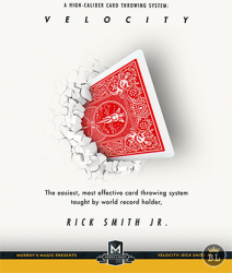 (image for) Velocity : High-Caliber Card Throwing System by Rick Smith Jr. video DOWNLOAD