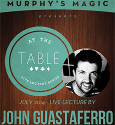 (image for) At The Table Live Lecture - John Guastaferro July 23rd 2014 video DOWNLOAD