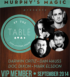 (image for) At The Table VIP Member September 2014 video DOWNLOAD