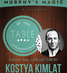 (image for) At The Table Live Lecture - Kostya Kimlat August 13th 2014 video DOWNLOAD