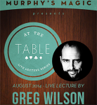 (image for) At The Table Live Lecture - Greg Wilson August 27th 2014 video DOWNLOAD