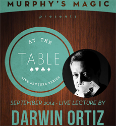 (image for) At The Table Live Lecture - Darwin Ortiz September 3rd 2014 video DOWNLOAD