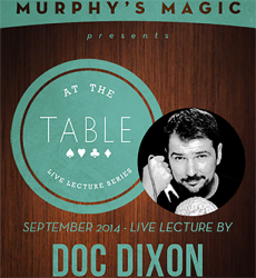 (image for) At The Table Live Lecture - Doc Dixon September 17th 2014 video DOWNLOAD