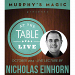 (image for) At The Table Live Lecture - Nicholas Einhorn October 22nd 2014 video DOWNLOAD