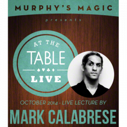 (image for) At The Table Live Lecture - Mark Calabrese 1 October 29th 2014 video DOWNLOAD