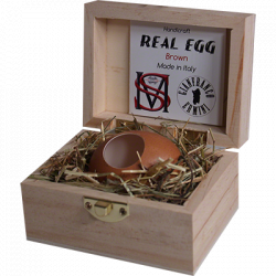 (image for) Real Egg (Brown) by Gianfranco Ermini & Stratomagic - Trick